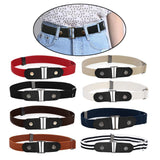 Max No Buckle Stretch Belt for Men and Women Red