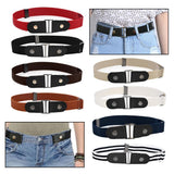 Max No Buckle Stretch Belt for Men and Women Red
