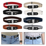 Max No Buckle Stretch Belt for Men and Women Red
