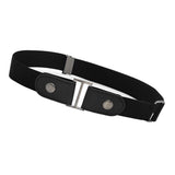 Max No Buckle Stretch Belt for Men and Women Black