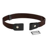 Max No Buckle Stretch Belt for Men and Women Coffee