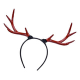 Resin Christmas Hair Band Hairhoop for Kids Adults Cute Elk Design Brown