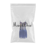 Maxbell Women's Strap Latin Dance Dress Sequin Tassel Rhythm Ballroom Skirt Navy