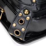 Max Women Retro Shoulder Bag Lady Punk Messenger Bag Travel Shopping Bag