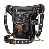 Max Women Retro Shoulder Bag Lady Punk Messenger Bag Travel Shopping Bag