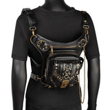 Max Women Retro Shoulder Bag Lady Punk Messenger Bag Travel Shopping Bag