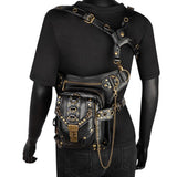 Max Women Retro Shoulder Bag Lady Punk Messenger Bag Travel Shopping Bag