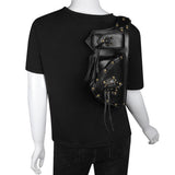 Max Retro Gothic Steampunk Rock Waist Pack Shoulder Bag Purse Fancy Chest Bag