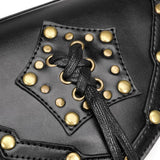 Max Retro Gothic Steampunk Rock Waist Pack Shoulder Bag Purse Fancy Chest Bag