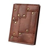 Max PU Leather Car Punk Money Clip Slim Unisex Wallet Credit Card Holder Case