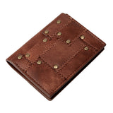 Max PU Leather Car Punk Money Clip Slim Unisex Wallet Credit Card Holder Case