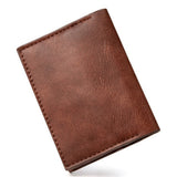 Max PU Leather Car Punk Money Clip Slim Unisex Wallet Credit Card Holder Case