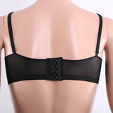 Max Pocket Bra Top Silicone Fake Boobs for Mastectomy Brassiere Black C