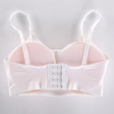 Special Pocket Bra with Silicone Breast Form False Boobs Mastectomy AA Cup