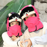 Max Maxb Cycling Balaclava Rose Red for Kids