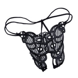 Maxbell Women Sexy Hollow Strap Briefs Underwear G-string T-back Thong Tangas Black