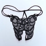 Maxbell Women Sexy Hollow Strap Briefs Underwear G-string T-back Thong Tangas Black