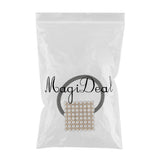 Maxbell Pearl Elastic Hair Ties Band Golden