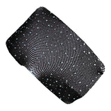 Maxbell Women Sexy Rhinestones Fishnet Net Mesh Stockings Tights Pantyhose Black