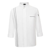 Max Maxb Unisex Chef Jackets Coat Long Sleeves Shirt Kitchen Uniform White L