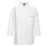 Max Maxb Unisex Chef Jackets Coat Long Sleeves Shirt Kitchen Uniform White XL