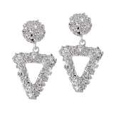 Max Maxb 1 pair Fashion Lady Earring Stud Women Jewelry Birthday Gifts Silver