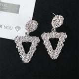 Max Maxb 1 pair Fashion Lady Earring Stud Women Jewelry Birthday Gifts Silver