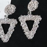 Max Maxb 1 pair Fashion Lady Earring Stud Women Jewelry Birthday Gifts Silver