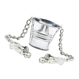 Maxbell Sexy Fantasy Nipple Clamps Bucket Breast Clips Metal Chain Clips Women Flirt