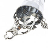 Maxbell Sexy Fantasy Nipple Clamps Bucket Breast Clips Metal Chain Clips Women Flirt