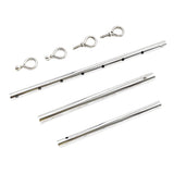 Maxbell Adjustable Spreader Bar Set Restraint Steel Pipe for Hand Ankle Collar Cuffs