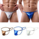 Max Maxb Mens Sexy Briefs G-String Thongs Jockstrap Underwear T-back Shorts Gold L