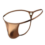 Max Maxb Mens Sexy Briefs G-String Thongs Jockstrap Underwear T-back Shorts Gold L
