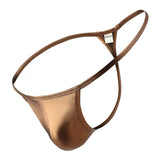 Max Maxb Mens Sexy Briefs G-String Thongs Jockstrap Underwear T-back Shorts Gold L