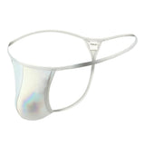 Max Maxb Mens Sexy Briefs G-String Thongs Jockstrap Underwear T-back Shorts Silver L