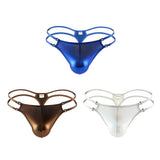 Maxbell Mens Low Rise Briefs Underwear String Bikini Strappy XL