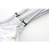 Maxbell Men Sexy G-String Thong Briefs Jockstrap Underwear T-Back Lingerie Silver L