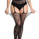 Maxbell Black Sexy Women Leggings Stockings Garters Belt Pantyhose Multi Style 3