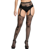 Maxbell Black Sexy Women Leggings Stockings Garters Belt Pantyhose Multi Style 4