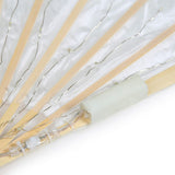 Max Maxb LED Fan Veils Belly Dance Silk Dancing Veil Light Up Show w/ USB Charger
