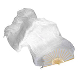 Max Maxb LED Fan Veils Belly Dance Silk Dancing Veil Light Up Show w/ USB Charger