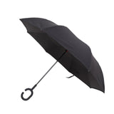 Maxbell Double Layer Inverted Reversible Umbrellas Umbrella Parasol Upside Down Black