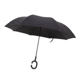 Maxbell Double Layer Inverted Reversible Umbrellas Umbrella Parasol Upside Down Black
