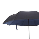Maxbell Double Layer Inverted Reversible Umbrellas Umbrella Parasol Upside Down Navy Blue