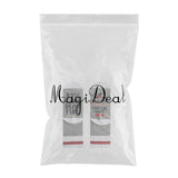 Maxbell Mens Womens Fashion Cotton Novelty Letter Printed Ankle Socks Gray