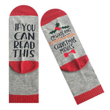 Maxbell Mens Womens Fashion Cotton Novelty Letter Printed Ankle Socks Red