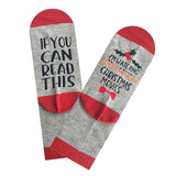 Maxbell Mens Womens Fashion Cotton Novelty Letter Printed Ankle Socks Red