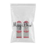 Maxbell Mens Womens Fashion Cotton Novelty Letter Printed Ankle Socks Red