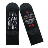 Maxbell Mens Womens Fashion Cotton Novelty Letter Printed Ankle Socks Black