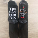 Maxbell Mens Womens Fashion Cotton Novelty Letter Printed Ankle Socks Black